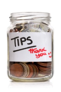 Tip jar