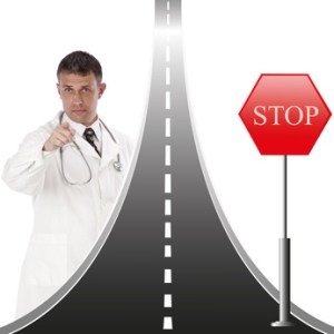 The raised traumatism on road