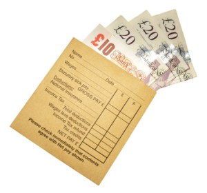 Pay Packet And Banknotes